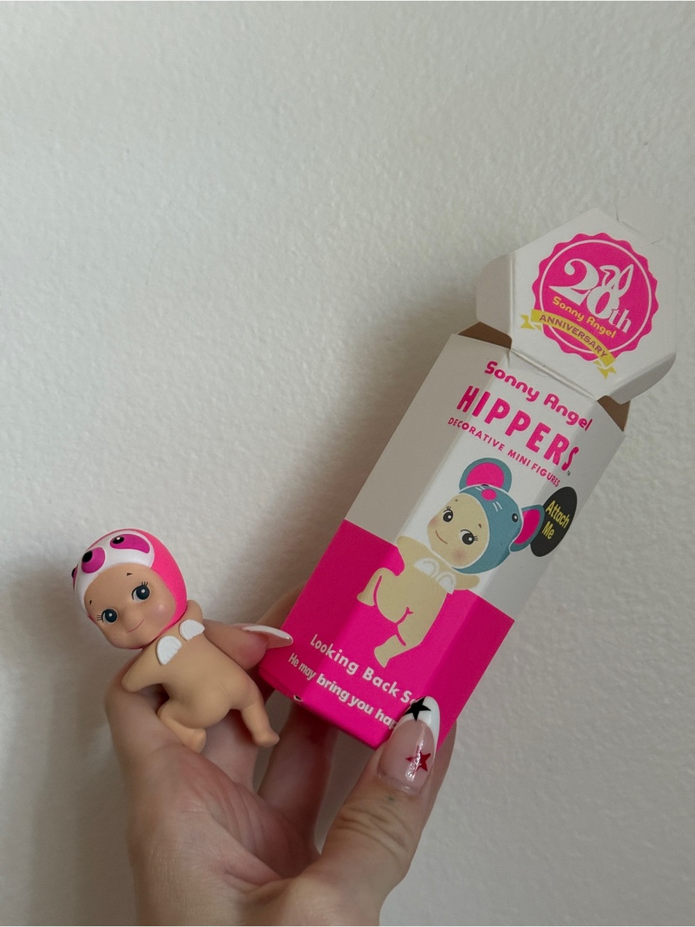 Sonny Angel Hippers Decorative Mini Figure - Pink Sloth